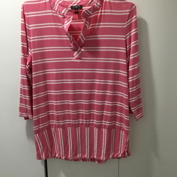 Talbots Petite 3/4 sleeve top - Picture 5 of 5